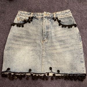 Jean skirt